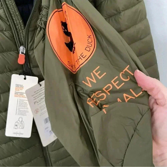NWT Save the Duck Packable Puffer Jacket size XXL - Picture 7 of 15